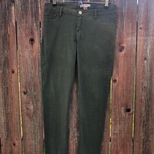 Refuge Army Green Skinny Jeans